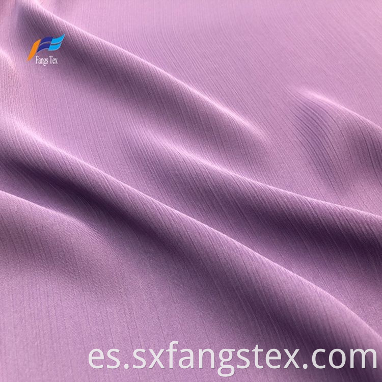 Wholesale 100% Polyester Crepe Ladies Dress Woven Fabric 2